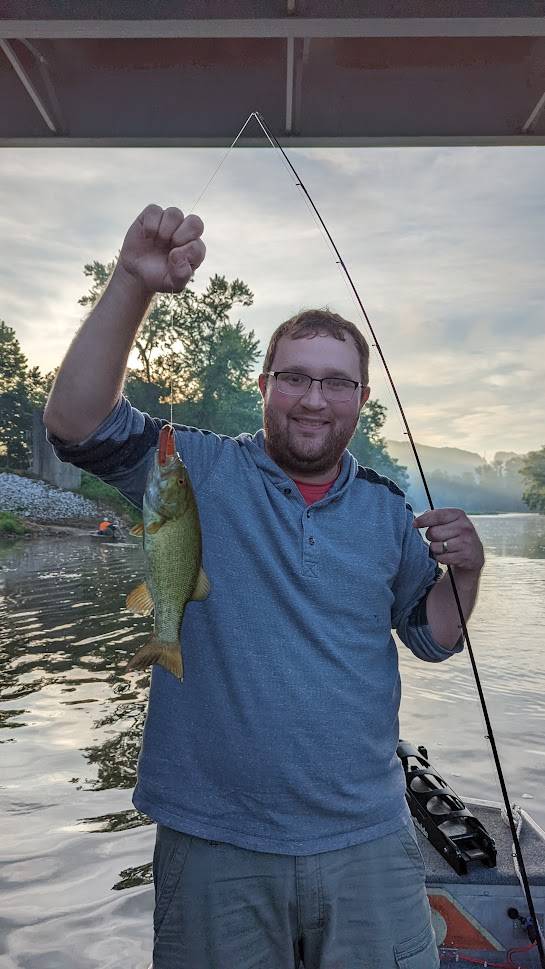 Bill catches smallmouth